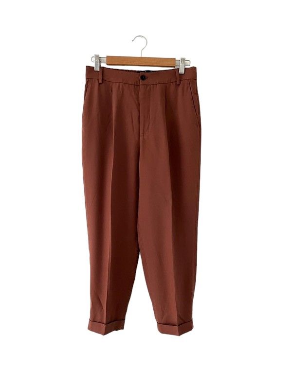 Zara size S brown high rise trousers