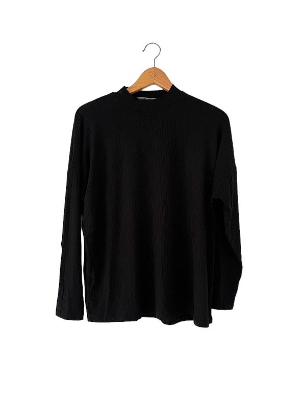 George size 14 black long sleeve thin knit jumper