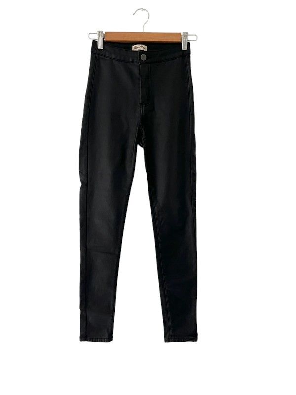 Blue Rags size 4-6 ( waist 24 inch ) faux leather trousers
