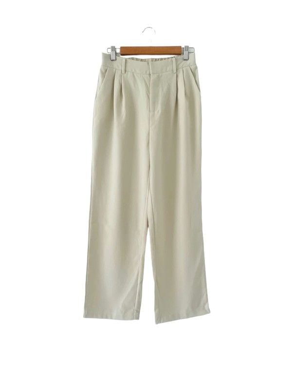 Dazy-Less size 12 beige high waisted trousers