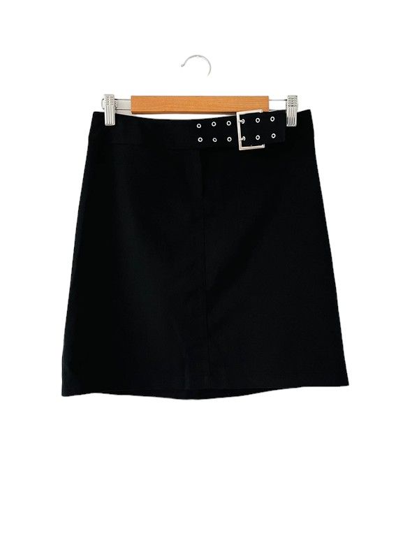 Next size 8 black above the knee straight skirt