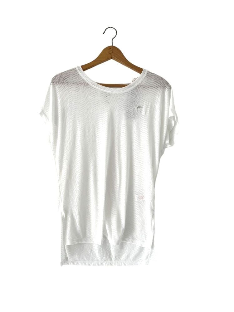 New with tags F&F active size S white short sleeve top