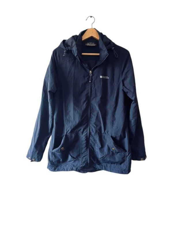 Mountain Warehouse Size 14 Navy Blue Shower Proof Coat