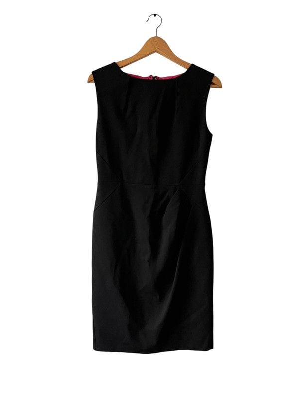 Coast size 14 black sleeveless pencil dress, smart office dress