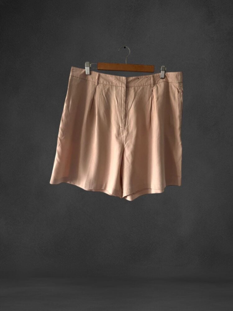 F&F Size 16 Soft Pink High Rise Shorts