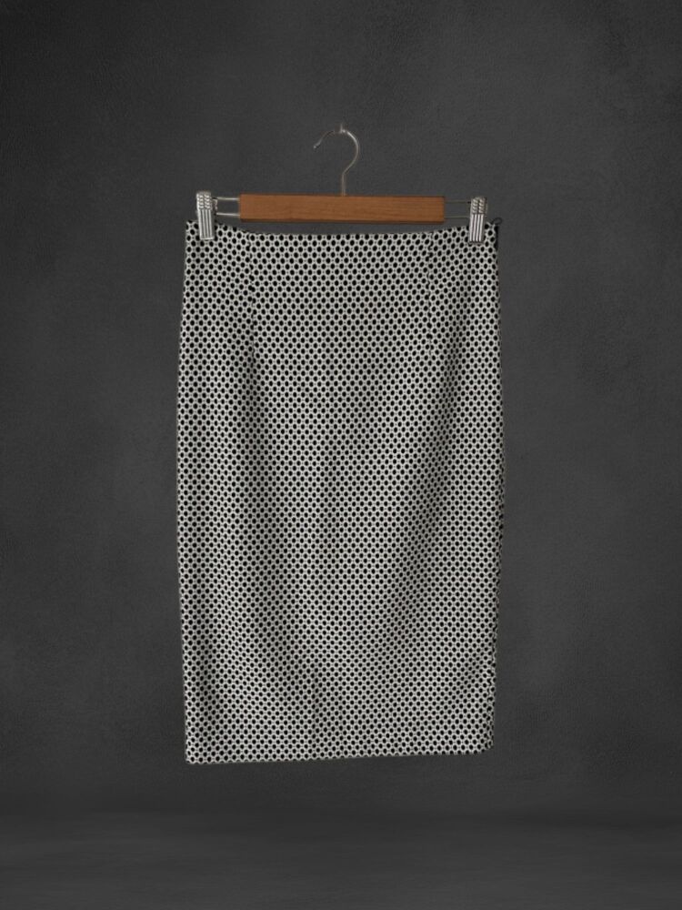Gok for Tu size 8 black & white pencil skirt