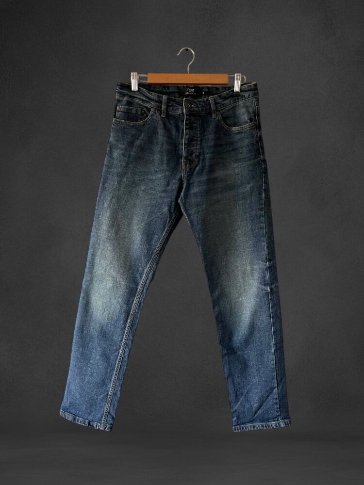 Next Size 32R Dark Blue Straight Fit Jeans