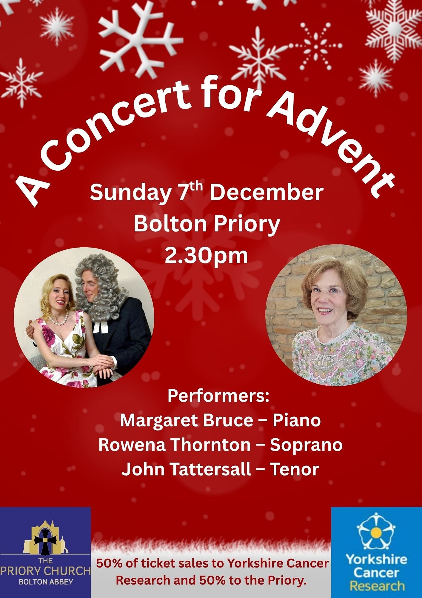 2.30pm A Charity Concert Ticket Sales 50% to the Priory 50% to Yorkshire Cancer Research Performers Margaret Bruce â Piano Rowena Thornton â Soprano John Tattersall â Tenor (1).jpg