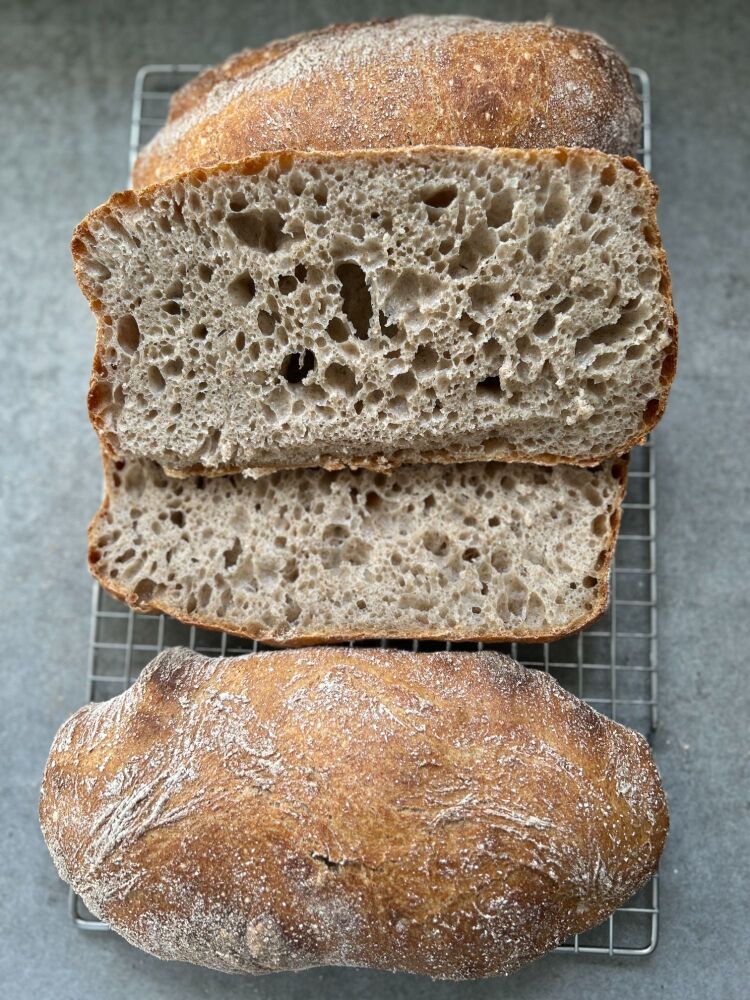 Ciabatta with rye