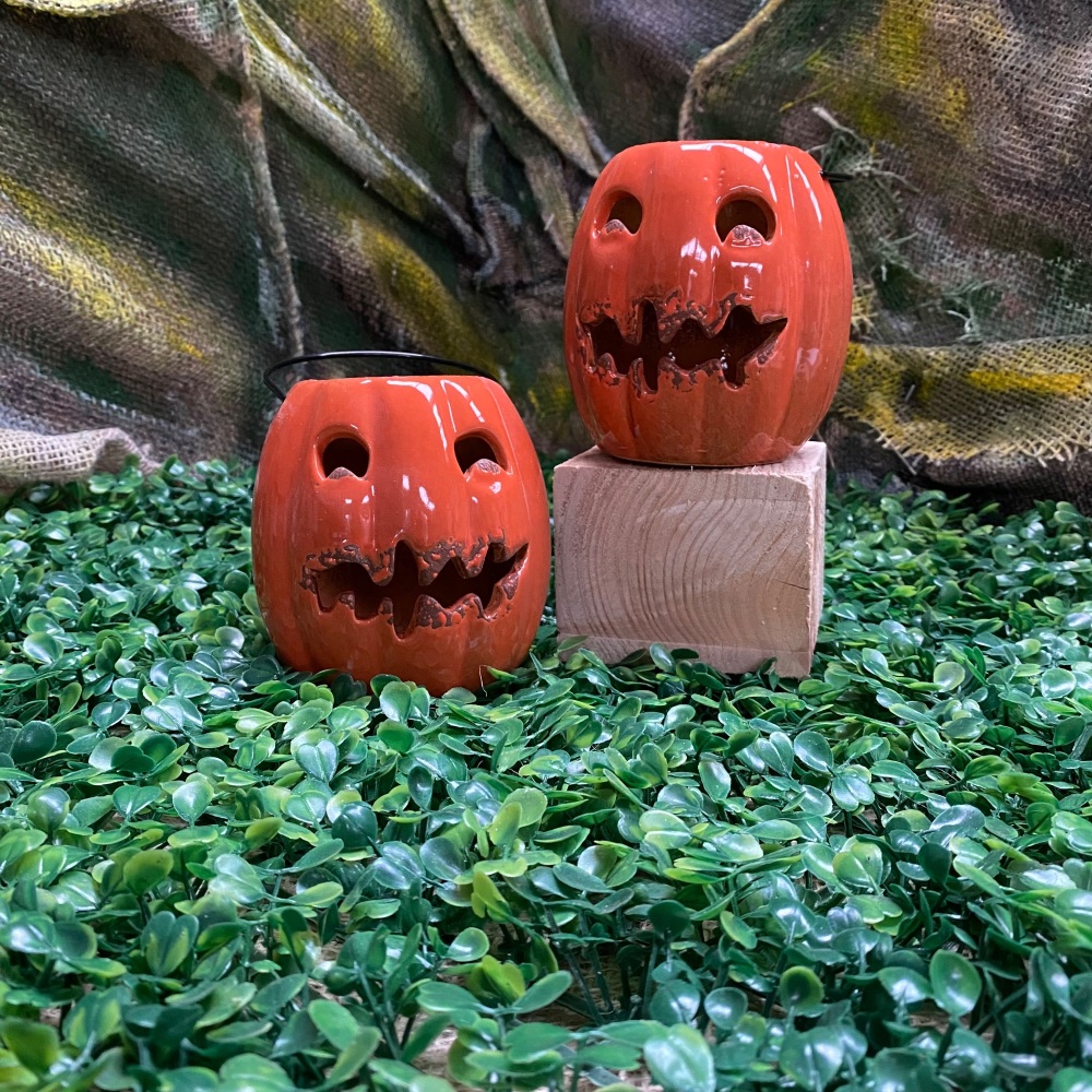 Ceramic Jack-O'-Lantern