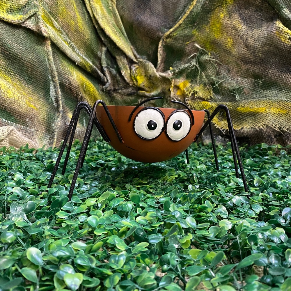 Metal Spider Bowl