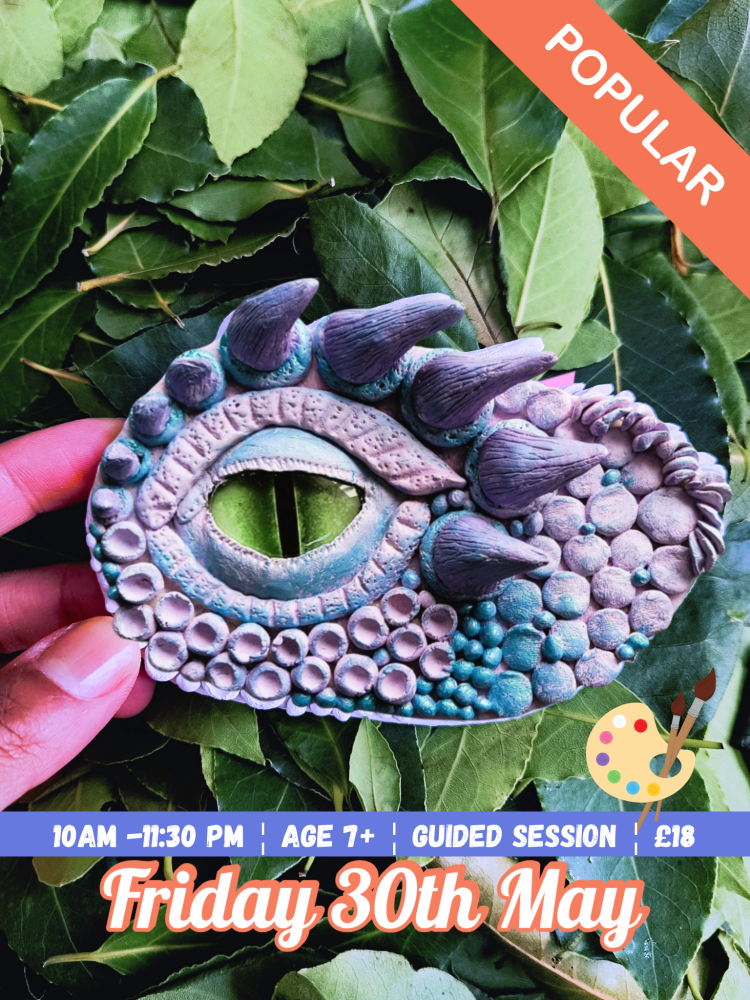 🐉✨ Whimsy & Wonder: Make Your Own Clay Magical Dragon Eye! ✨🐉