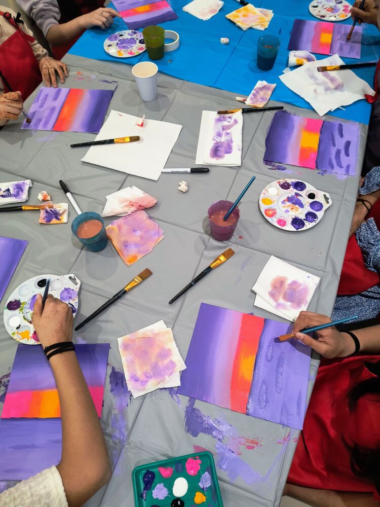 Family Painting Session