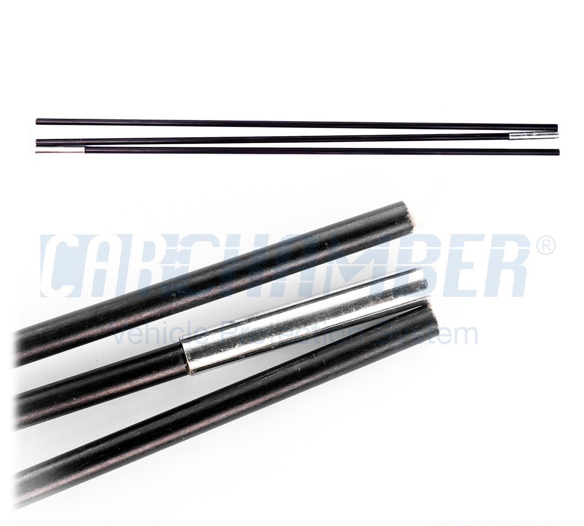 Spares-Base Pole - Silver ferrule