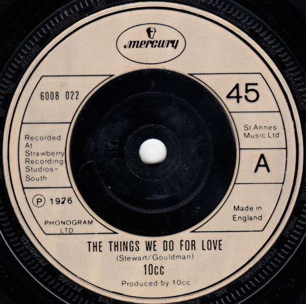 10cc – The Things We Do For Love ( SH-20 )