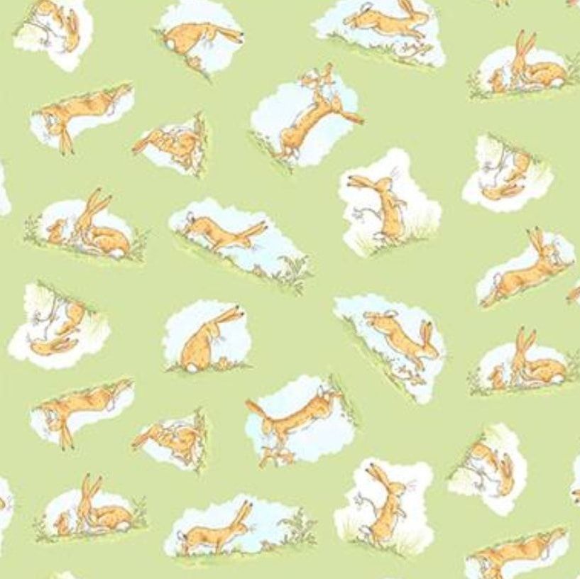 100% Cotton from Clothworks - Guess How Much I Love You - per fat quarter