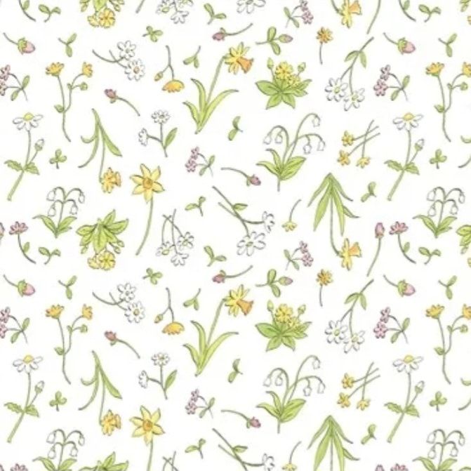 100% Cotton from Clothworks - Guess How Much I Love You - per fat quarter, Pre-cut