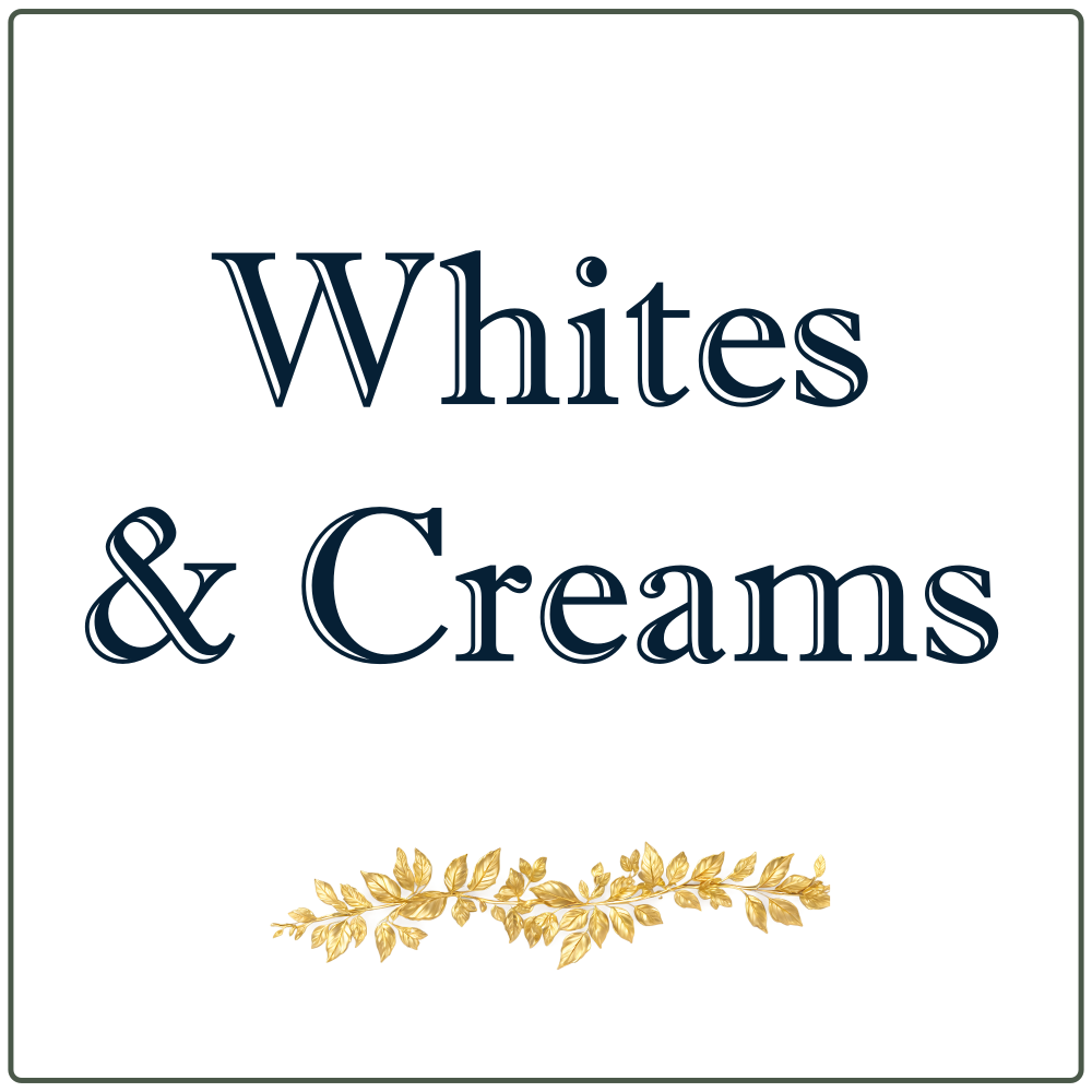 <!-- 008 -->Whites & Creams