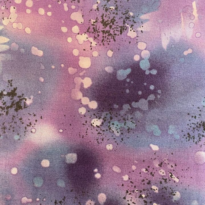 100% Cotton from Littendale - Fossil Fern - Midnight 528/08, per fat quarter