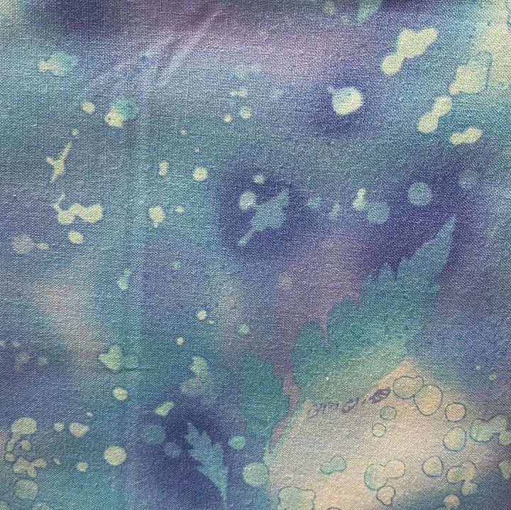 100% Cotton from Littendale - Fossil Fern - Moon Shadows, 528/IU, per fat quarter