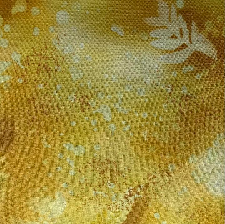 100% Cotton from Littendale - Fossil Fern - Sutters Gold 528/34, per fat quarter