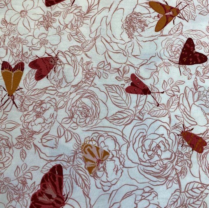 100% Cotton from Art Gallery Fabrics - Kismet - Cloak & Petal, per fat quarter