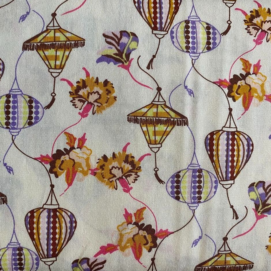 100% Cotton from Art Gallery Fabrics - Bijoux Lanterns, per fat quarter