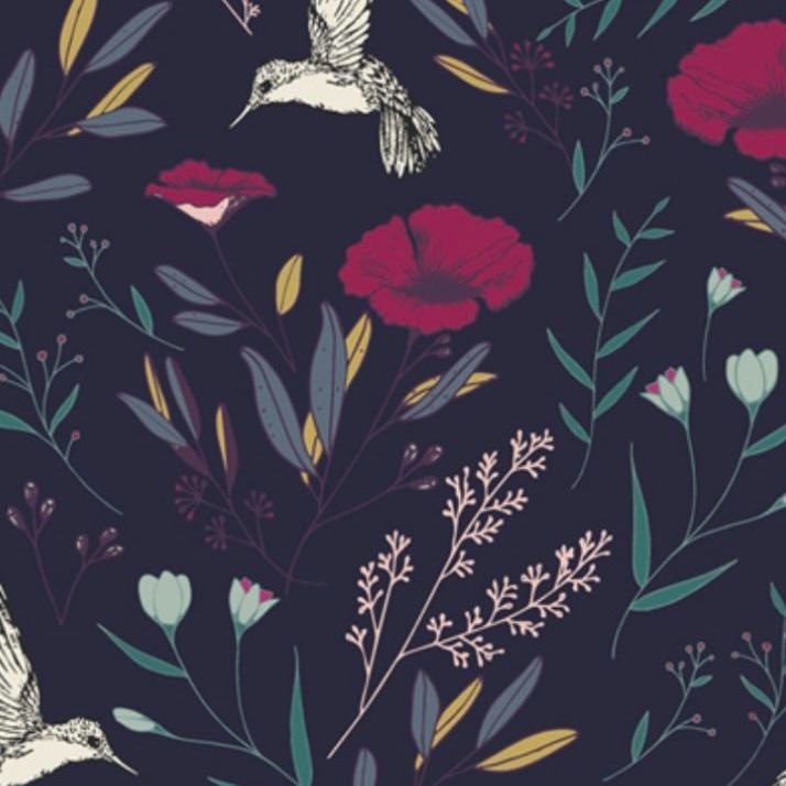 100% Cotton from Art Gallery Fabrics - Mystical Lan - Magical Fauna Mystique, MSL23968, per fat quarter