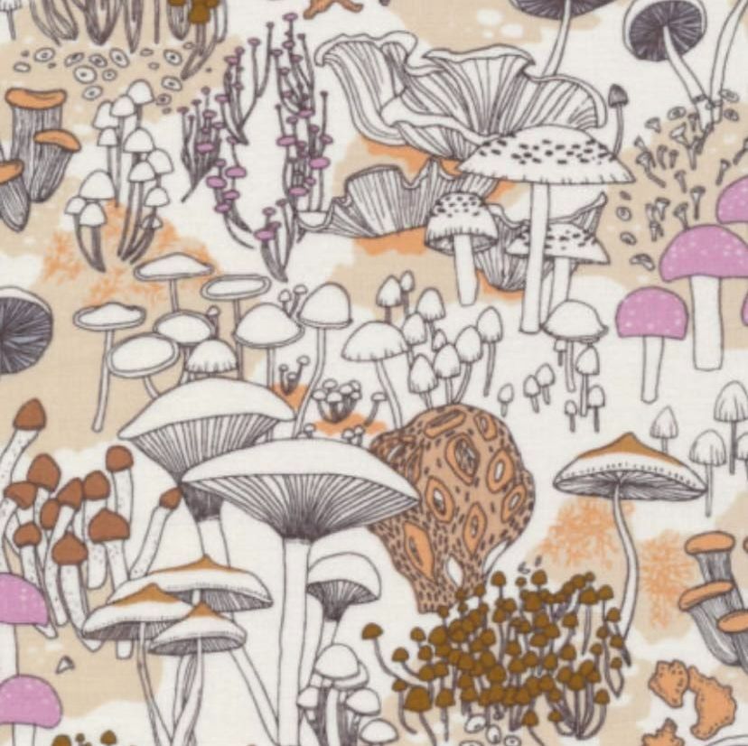 Cloud 9 - 100% Organic Cotton, Into the Wood - Forest Floor, 226943, per fat quarter