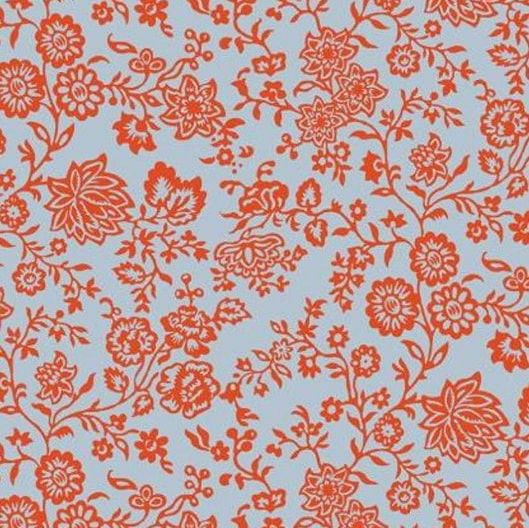 100% Cotton from Liberty of London - Summer House - Hampton Vines (5672y), per fat quarter