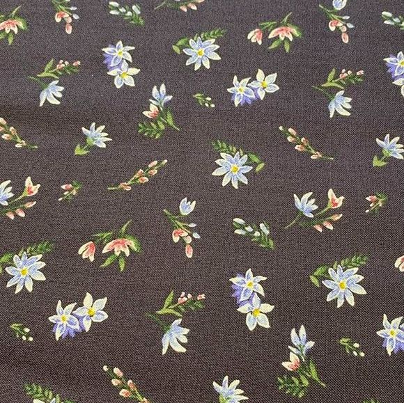 100% Cotton from Liberty of London - Winterbourne - Lawn (5734a), per fat quarter