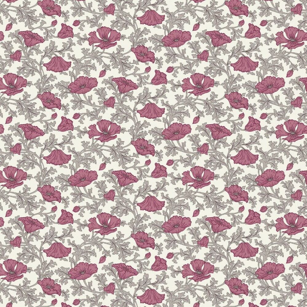 100% Cotton from Liberty of London - Winterbourne - Nina Poppy (5741a), per fat quarter