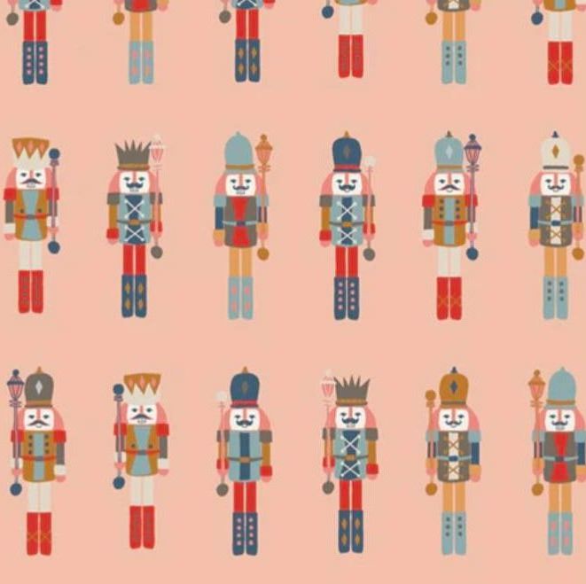100% Cotton from Art Gallery Fabrics - Cosy & Magical - Nutcracker, per fat quarter