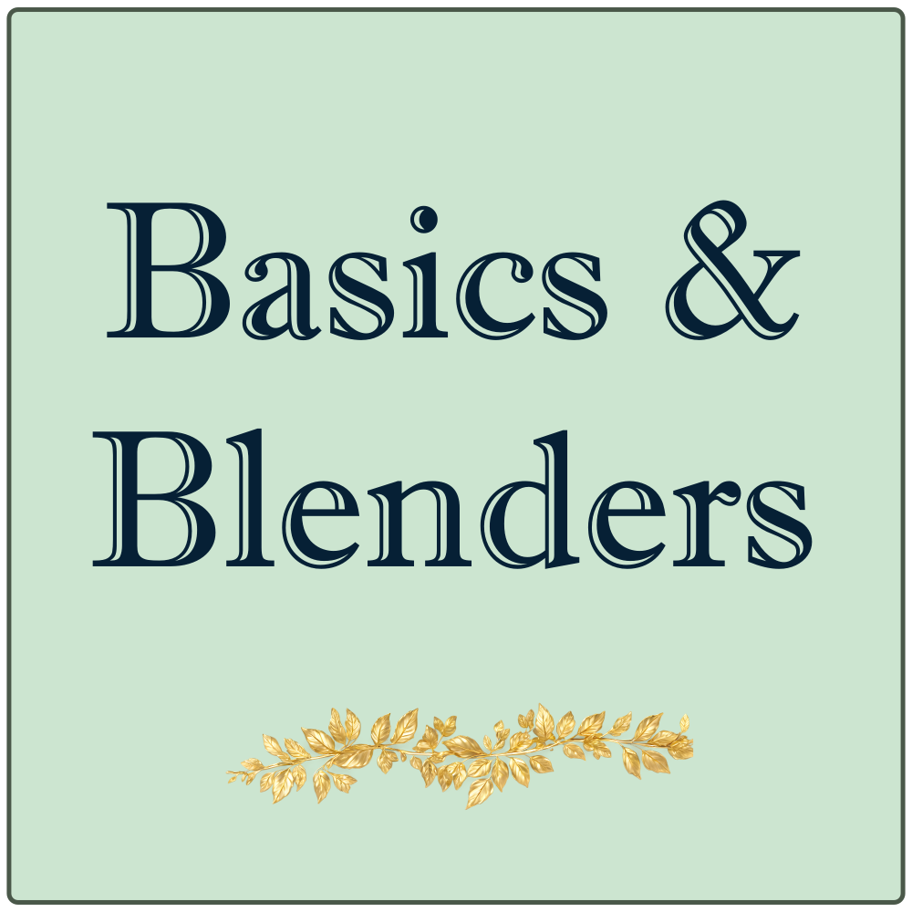 <!-- 002 -->Basics & Blenders