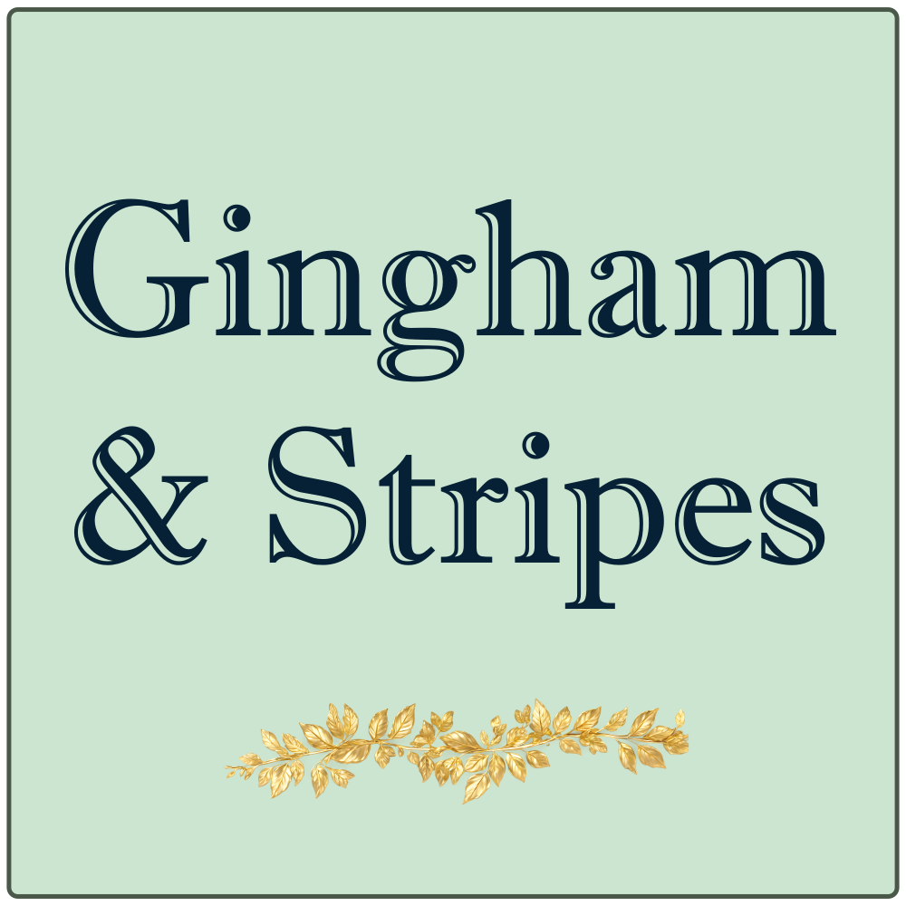 <!-- 004 -->Stripes & Gingham