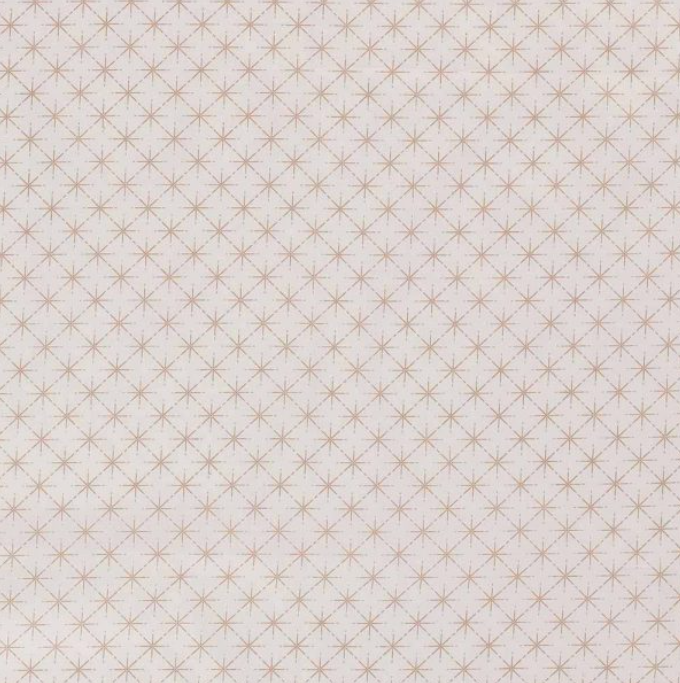 100% Cotton from Stitch It - Festive Blue - Sparkle on Off White, per HALF METRE