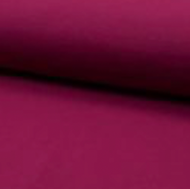 100% Cotton - Plain in Framboise - Pink - Col 19, 58" wide - price per half metre