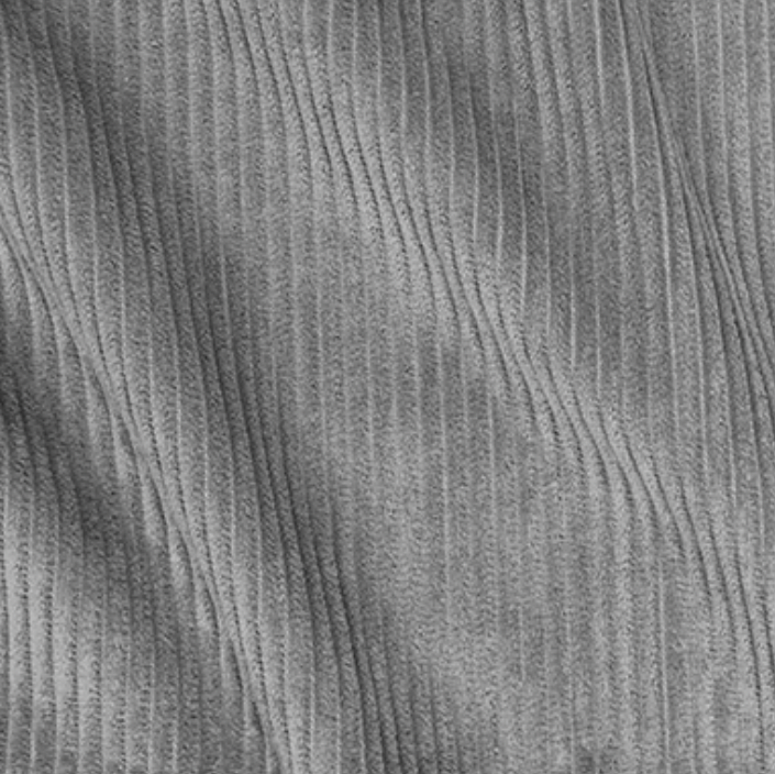 100% Cotton Baby Needle Cord from John Louden - Grey, JLC0042,  per fat quarter