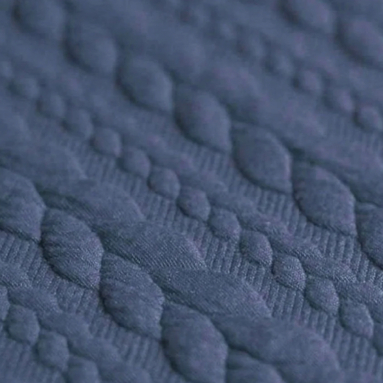  Sourced by Spare Moments - Jacquard Cable Knit -  Denim,  C8448, per fat quarter