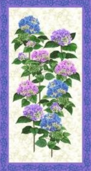 100%  Cotton from Paintbrush Studios, 120-5582, 36" x 44" per panel