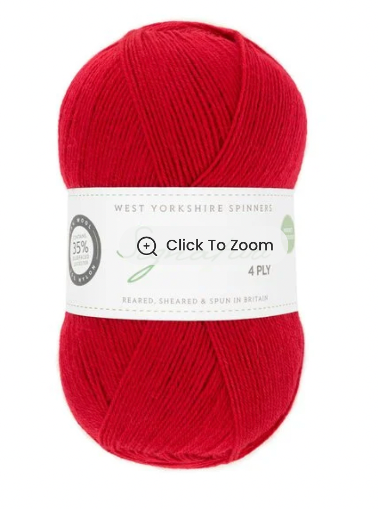  Signature 4ply - West Yorkshire Spinners, Colour Rouge, per ball