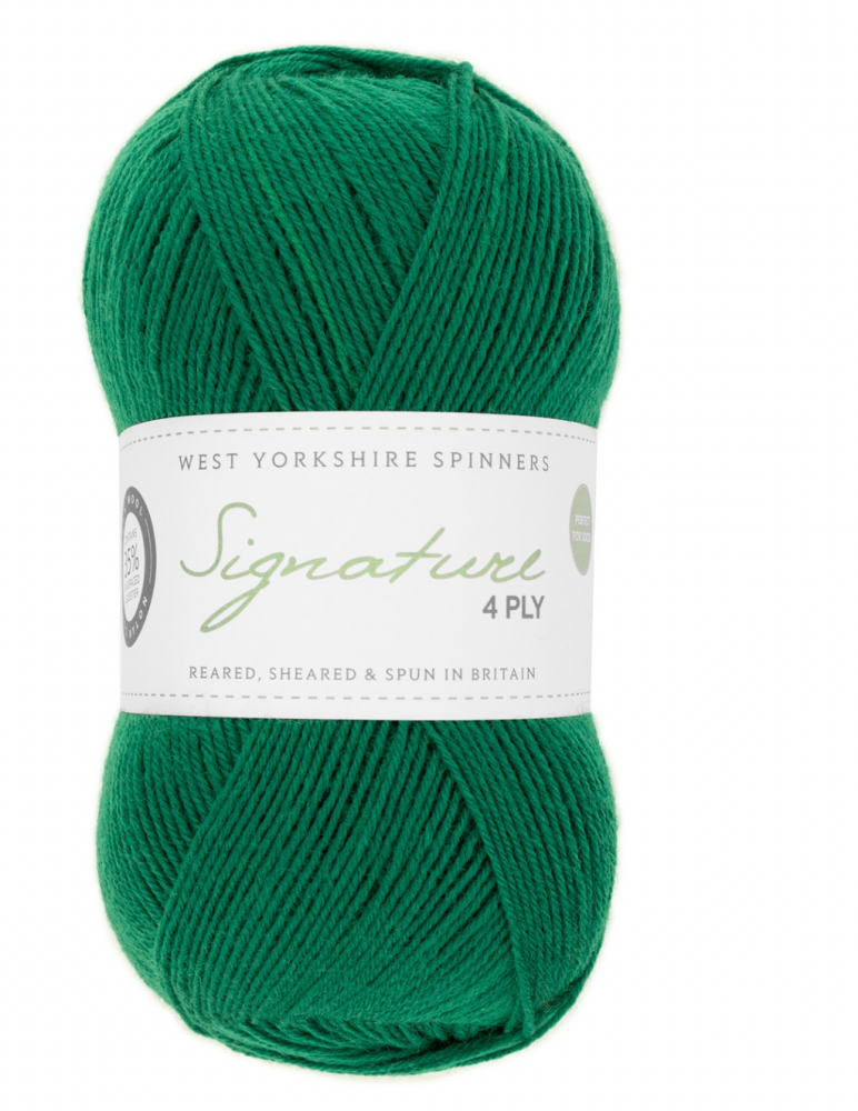  Signature 4ply - West Yorkshire Spinners, Colour Spruce, per ball
