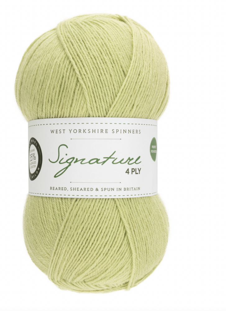  Signature 4ply - West Yorkshire Spinners, Colour Hydrangea, per ball