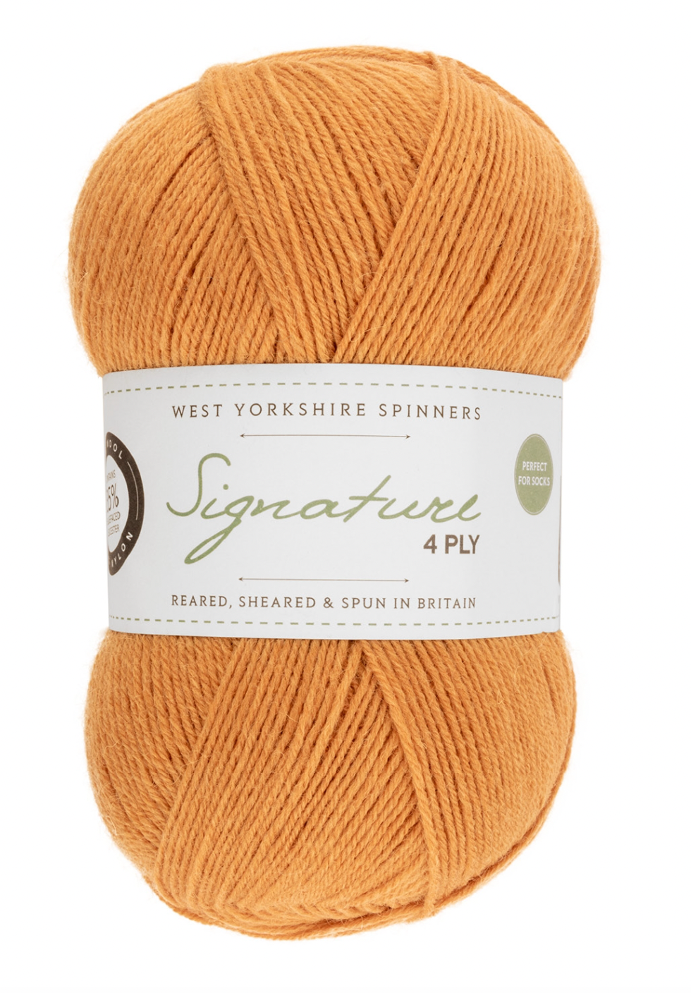 <!-- 6007 --> 4ply Colour Last - West Yorkshire Spinners, Colour Butterscot