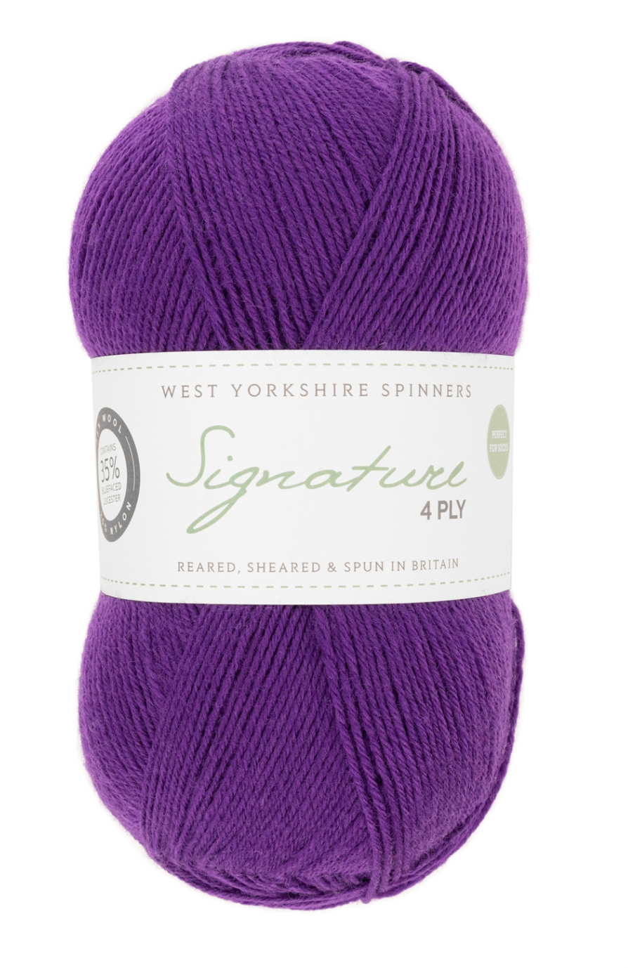<!-- 6009 --> 4ply Colour Last - West Yorkshire Spinners, Colour Amber, per
