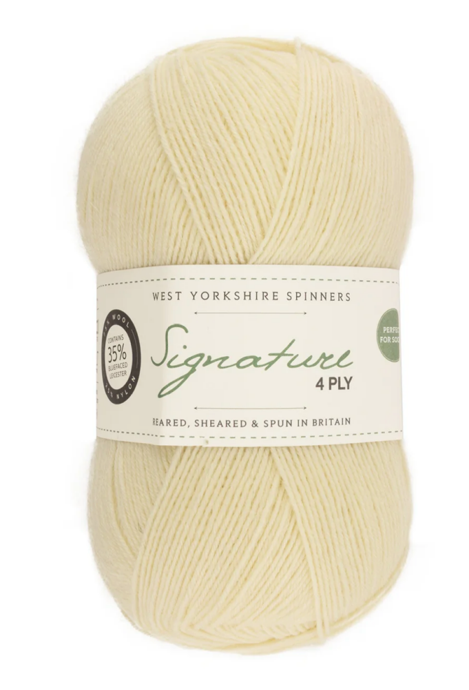  Signature 4ply - West Yorkshire Spinners, Colour Milk Bottle, per ball