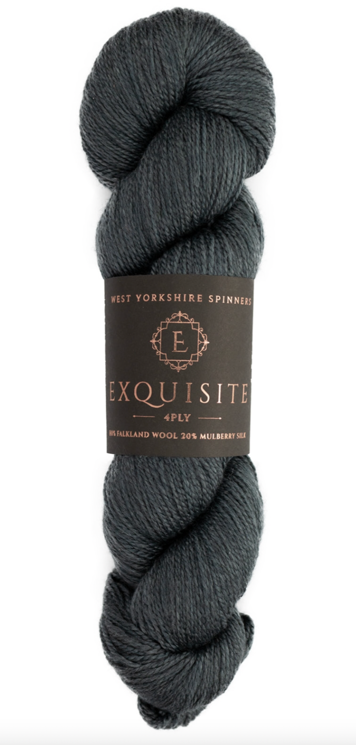 <!-- 6105 --> Exquisite 4ply Yarn - West Yorkshire Spinners, Colour  Noir, 