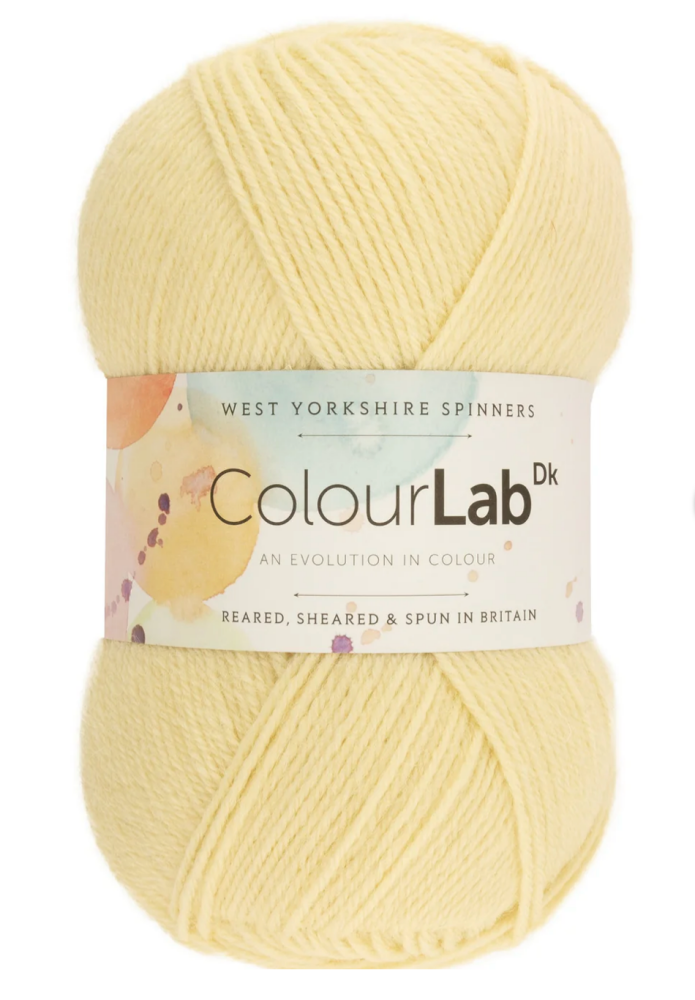 ColourLab DK Yarn - West Yorkshire Spinners, Colour Natural Cream, per ball