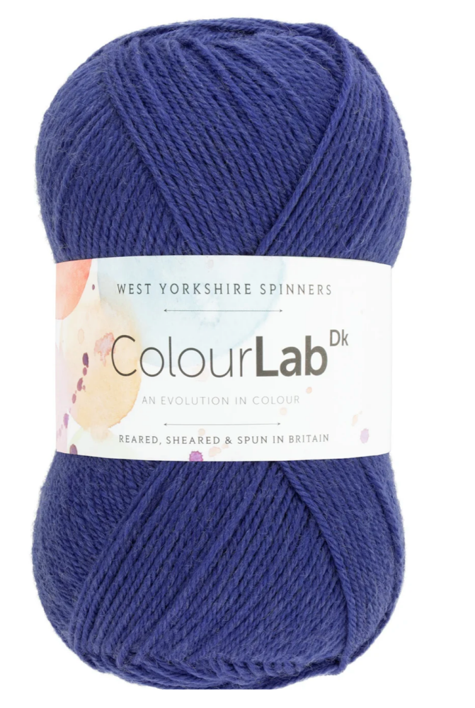  ColourLab DK Yarn - West Yorkshire Spinners, Colour Harbour Blue, per ball