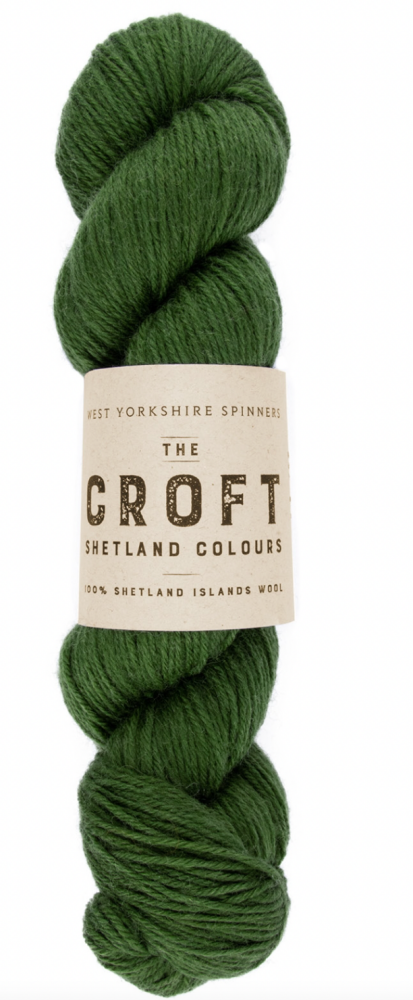  The Croft DK Yarn - West Yorkshire Spinners, Colour Greenback, per hank
